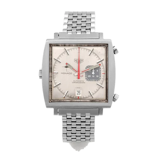 Heuer HEUER, REF. 1533, MONACO, STEEL * kol saati