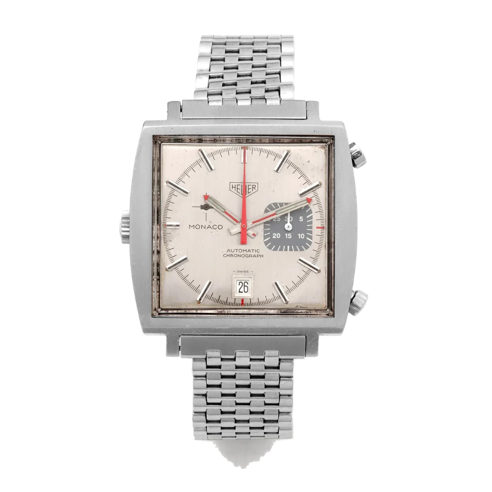 Heuer HEUER, REF. 1533, MONACO, STEEL * kol saati