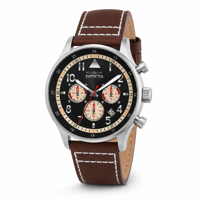 Invicta Chase Durer - Watch - 43mm, Brown (69562) kol saati