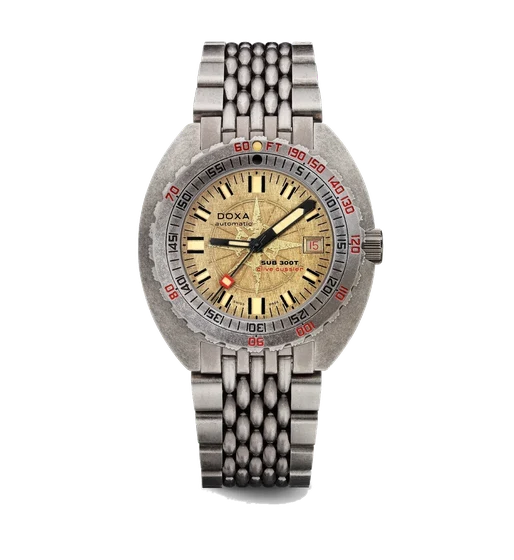Doxa SUB 300T Clive Cussler 840.80.031.15 kol saati