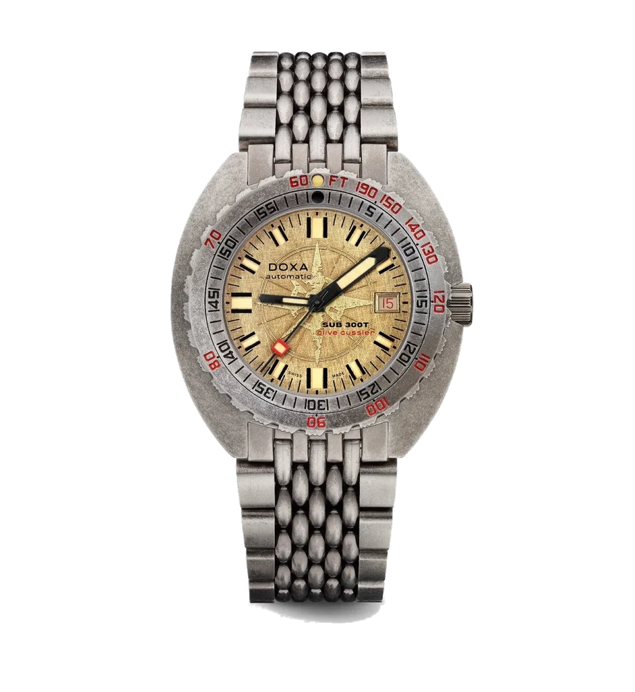 Doxa SUB 300T Clive Cussler 840.80.031.15 42 mm kol saati