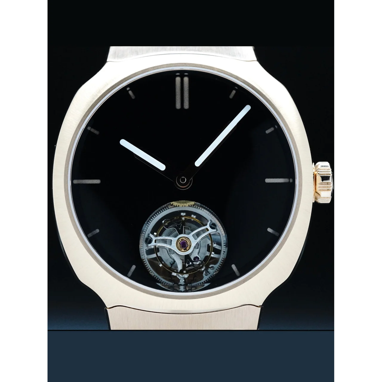 H. Moser & Cie. - Moser & Cie. Streamliner Tourbillon Red Gold Vantablack 6804-0400 210000073659 40 mm kol saati