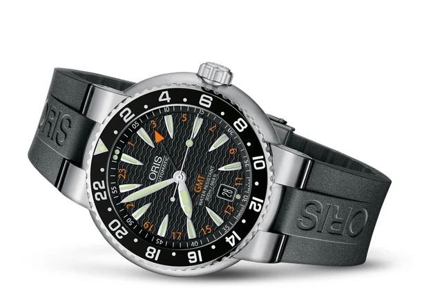 Oris Divers GMT, Date 01 668 7639 8454-07 4 24 34EB kol saati