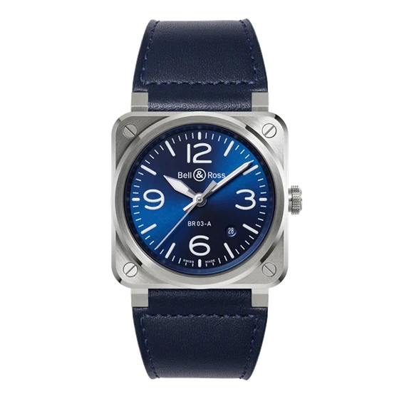 Bell & Ross Instruments BR03A.BLU.ST.SCA kol saati