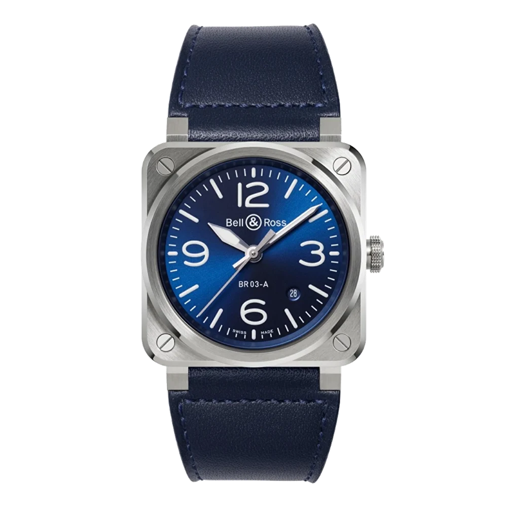 Bell & Ross Instruments BR03A.BLU.ST.SCA 41 mm kol saati