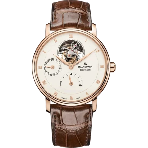 Blancpain Villeret Tourbillon 8 Jours 6025 3642 55B kol saati
