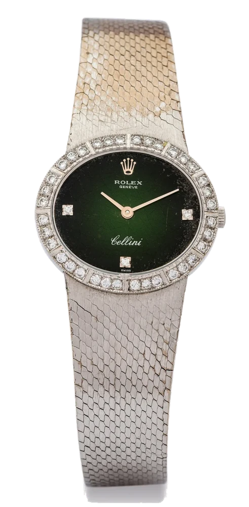 Rolex ROLEX REF. 4081 CELLINI WHITE GOLD AND kol saati