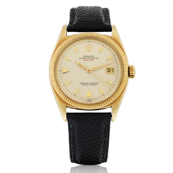 Rolex Datejust, Black Dial 6605 kol saati