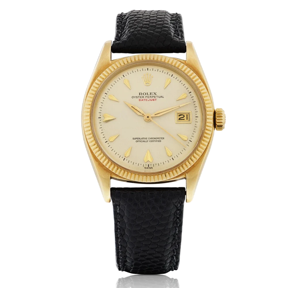 Rolex Datejust, Black Dial 6605 kol saati