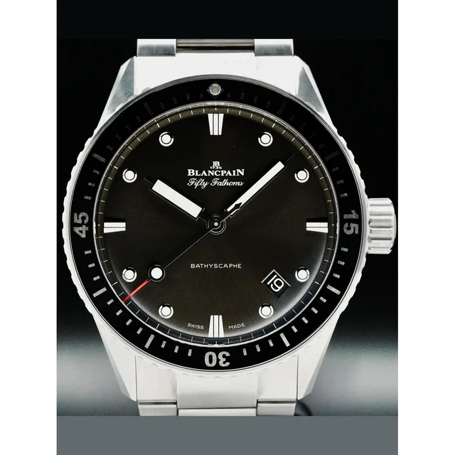 Blancpain Fifty Fathoms Bathyscaphe on Bracelet 210000046016 kol saati
