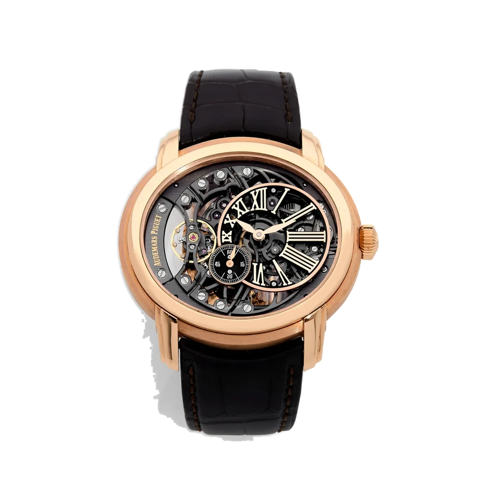 Audemars Piguet AUDEMARS PIGUET REF. 15350OR.OO.D093CR.01, MILLENARY 4101 PINK GOLD kol saati