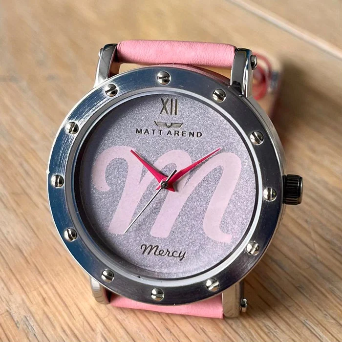 Matt Arend Closed Pink MA 694 Closed Ladies Pink 40 mm kol saati