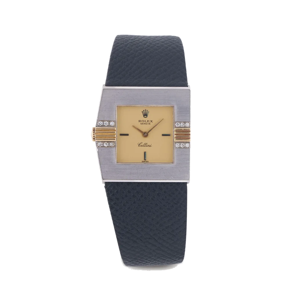 Rolex ROLEX, REF. 4143, CELLINI KING MIDAS, 18K WHITE GOLD AND DIAMONDS kol saati