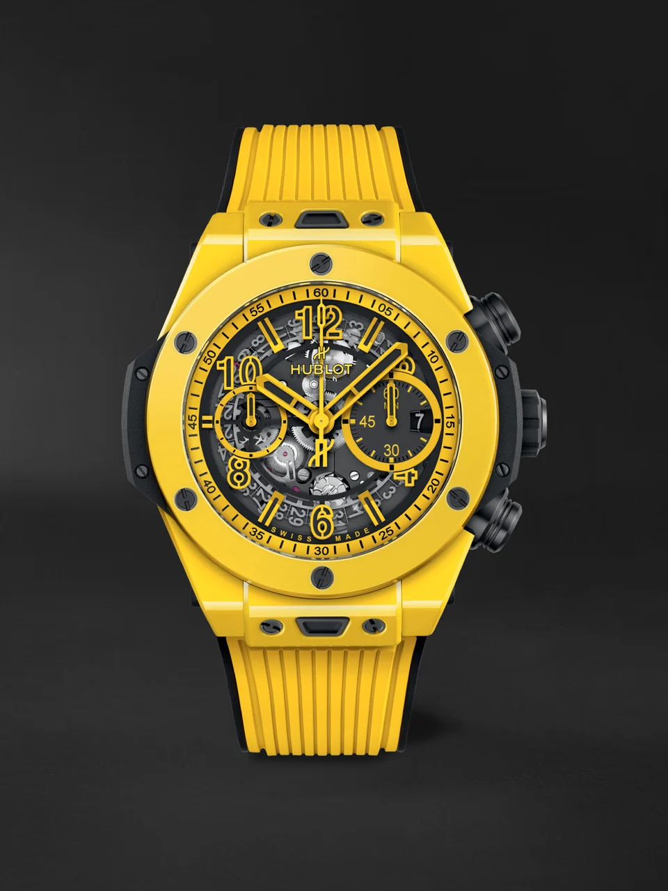 Hublot Big Bang Unico Yellow Magic 421.CY.471Y.RX 44 mm kol saati