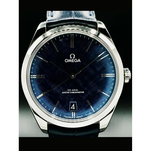 OMEGA Ville Tresor Blue 210000040059 kol saati