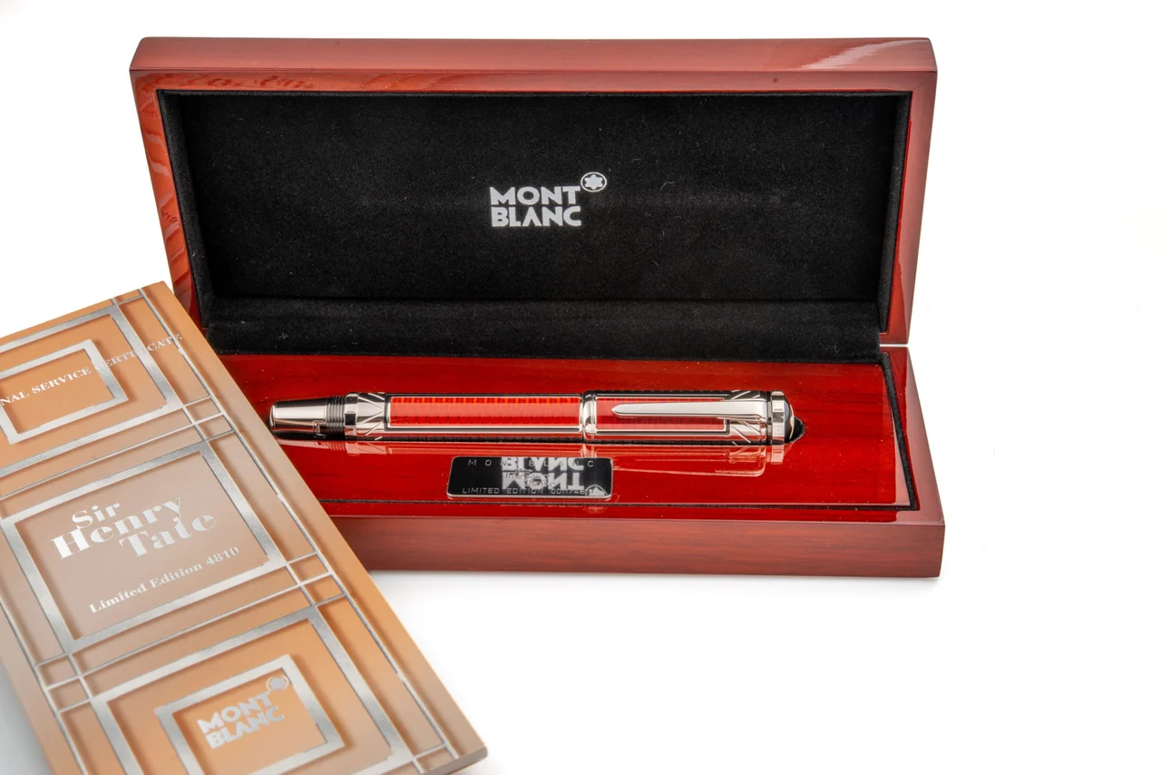 Montblanc “Patron of Art Edition”, Ref. 28758, made in 2006 “Sir Henri Tate”, limited edition, No. 0 011 / 4 810 kol saati