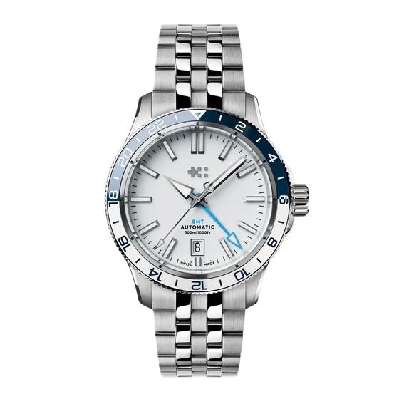 Christopher Ward Trident GMT 300 C60-40AGM31S0BW0-B1 kol saati