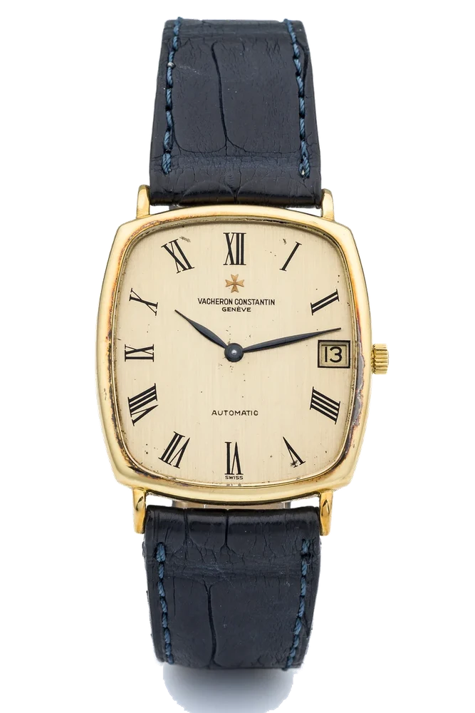 Vacheron Constantin VACHERON CONSTANTIN, REF. 44202 A fine, self-winding, 18k yellow gold wristwatch with date. 31 mm kol saati