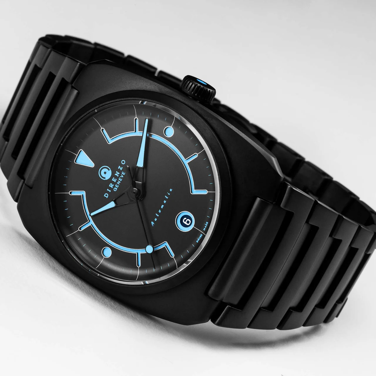 Direnzo DRZ02R_LE_PVD_BLUE 39 mm kol saati