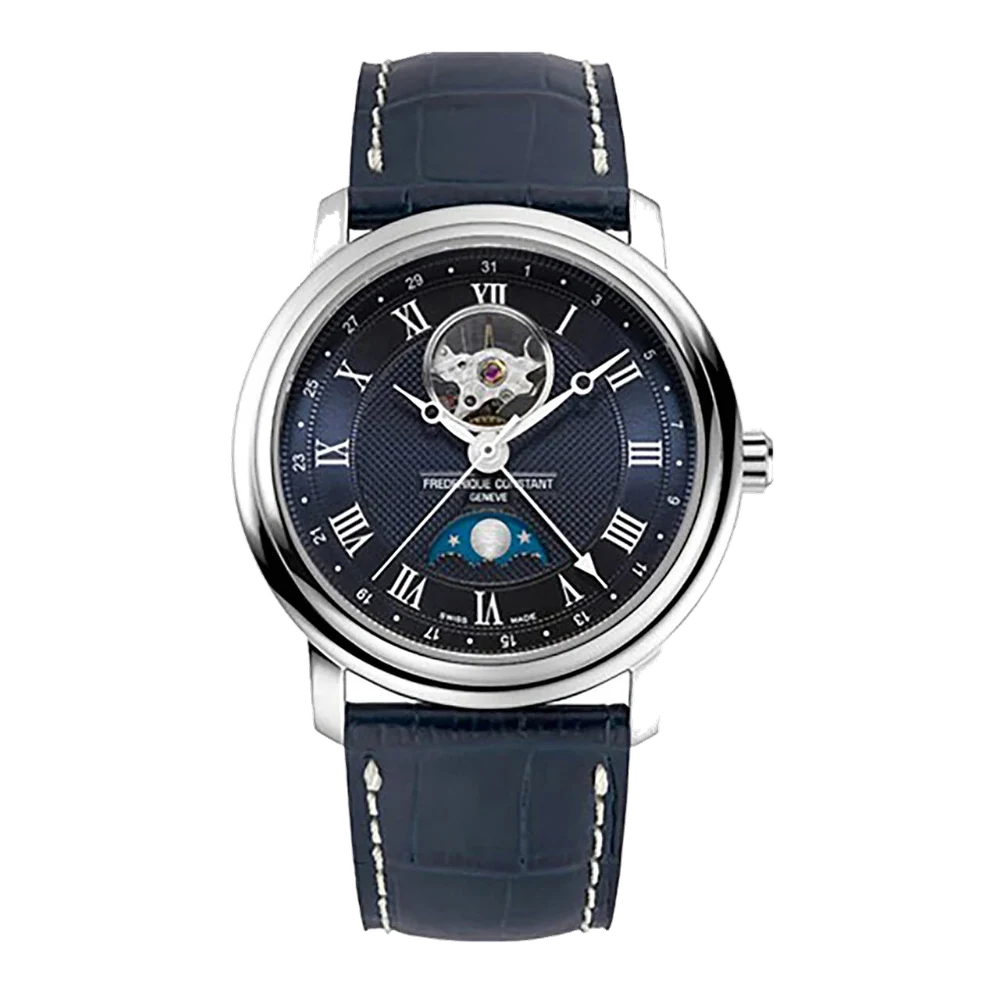 Frederique Constant Heart Beat Moonphase FC-335MCNW4P26 40 mm kol saati