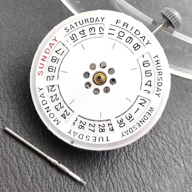 Tandorio Genuine Japan Miyota 8285 Automatic Mechanical Movement Mod Day-Date Watch Mechan