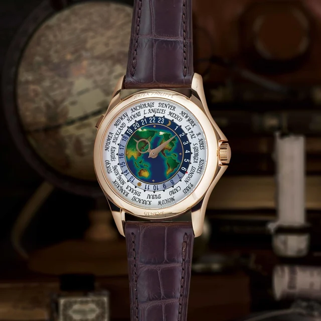 Patek Philippe PATEK PHILIPPE, REF. 5131R-011, WORLD TIME, 18K PINK GOLD kol saati