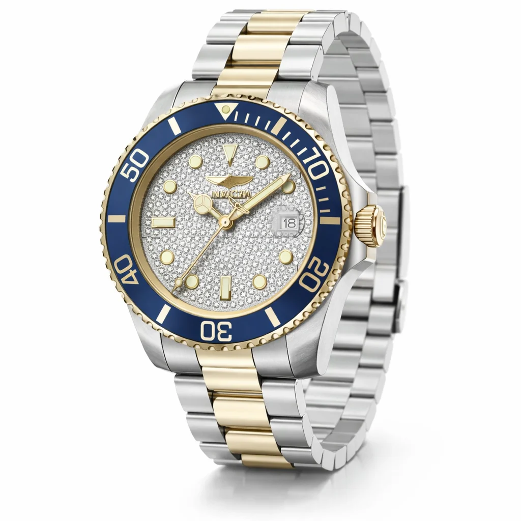 Invicta Pro Diver Watch - 40mm. Gold. Steel (50287) 40 mm kol saati
