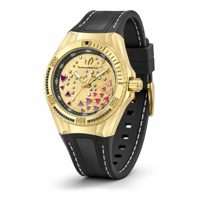Technomarine Cruise Dream Watch w/ Mother of Pearl Dial - 40mm. White. Black (TM-125004) k
