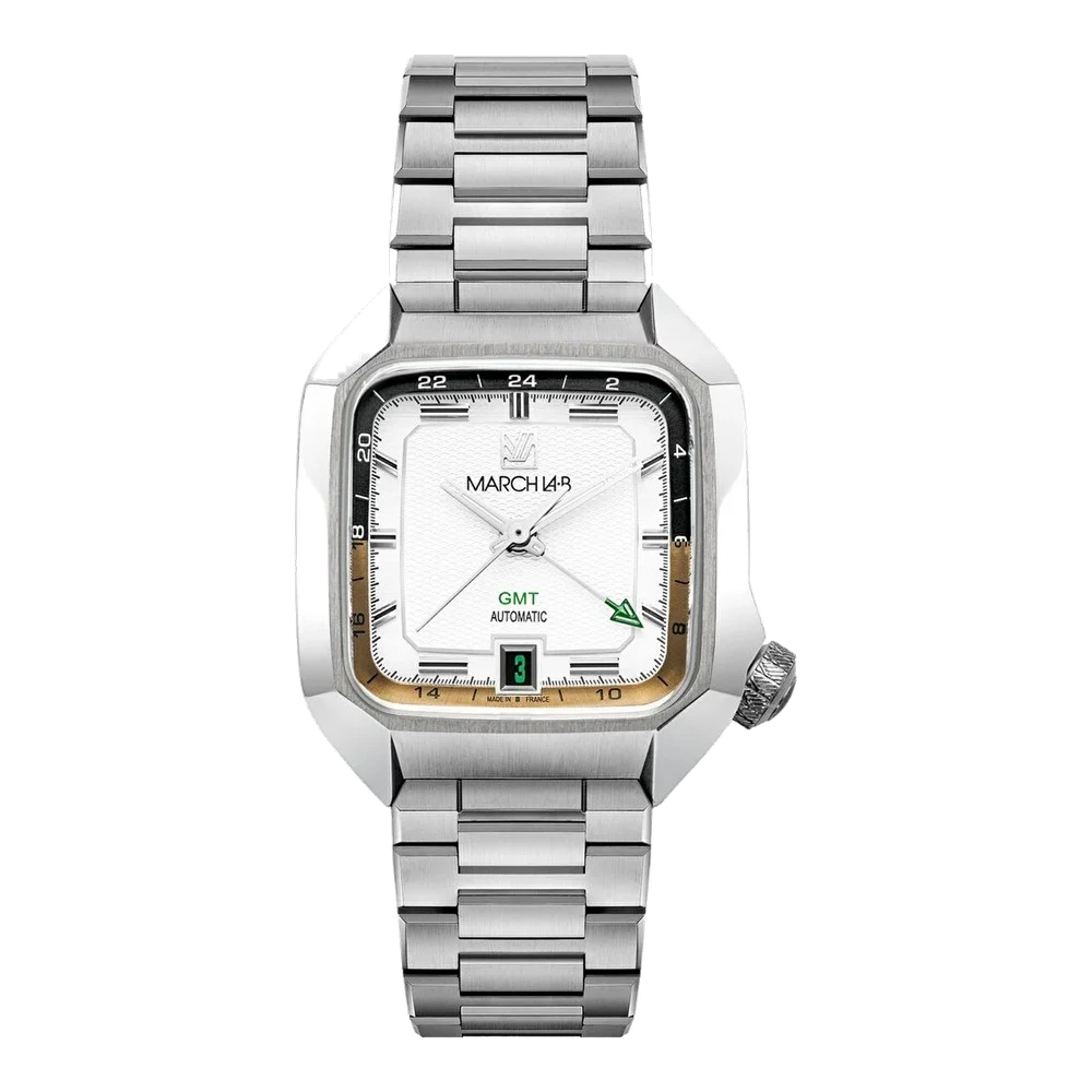 MARCH LAB Slim Gmt AM2SGMTASRS310 36 mm kol saati