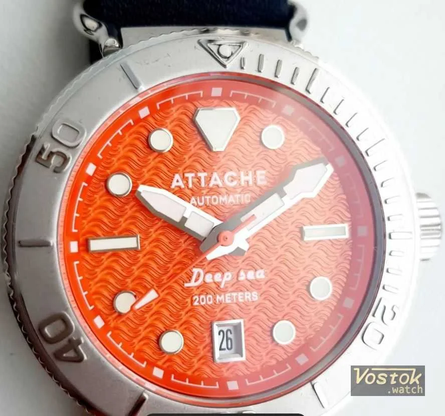Vostok Deep Sea Orange 44 mm kol saati