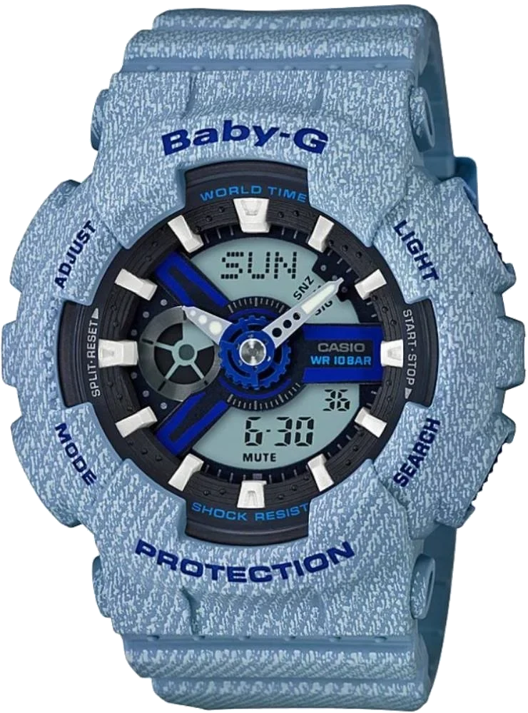 Casio Baby-g BA-110DE-2A2DR 43.4 mm kol saati