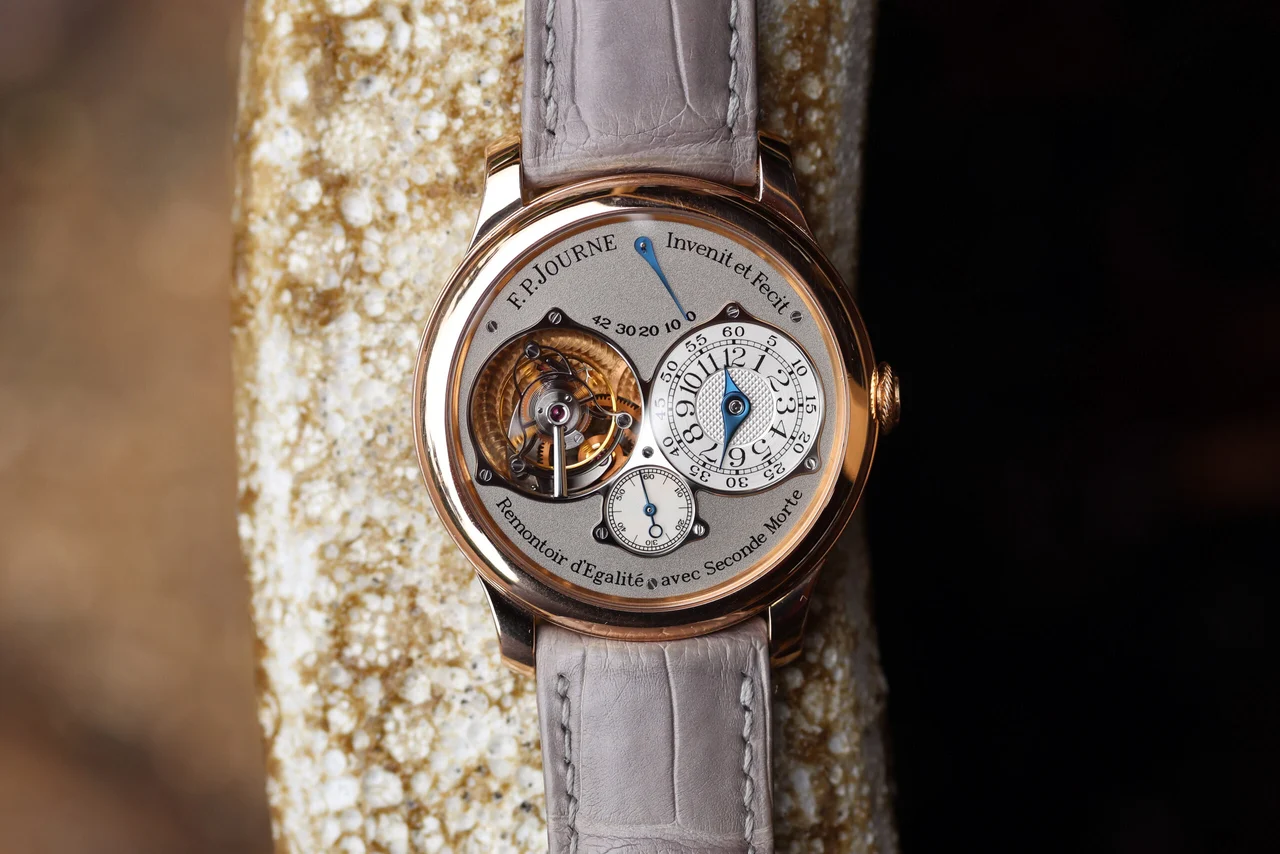 F.P. Journe Tourbillon Souverain “TN” Rose Gold, Grey Dial 4 40 mm kol saati