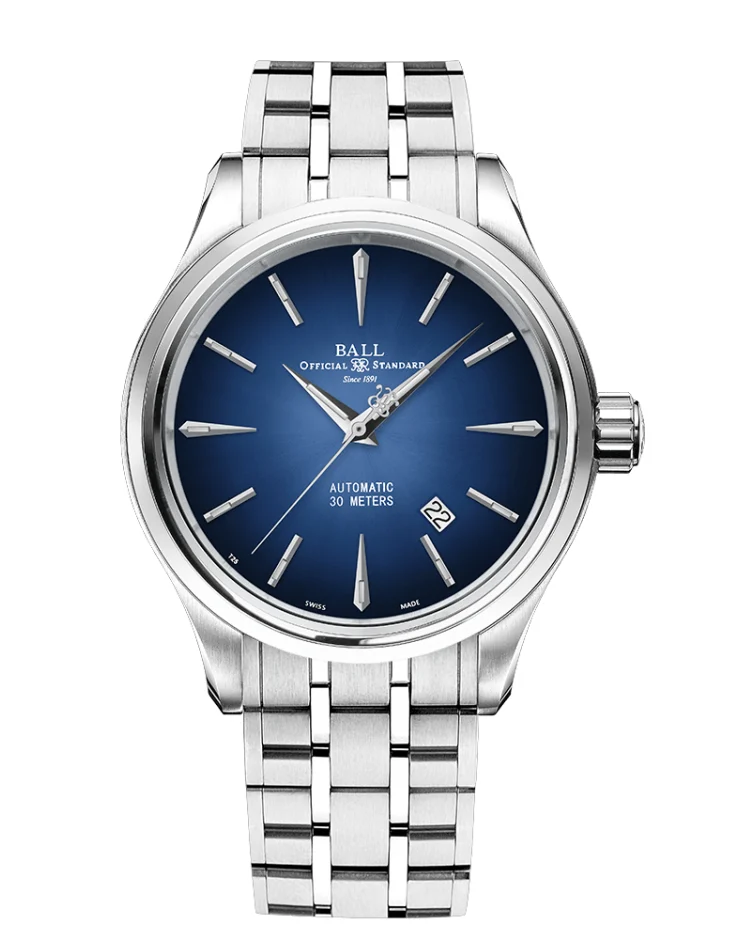 Ball Trainmaster NM9080D-S1J-BE 40 mm kol saati