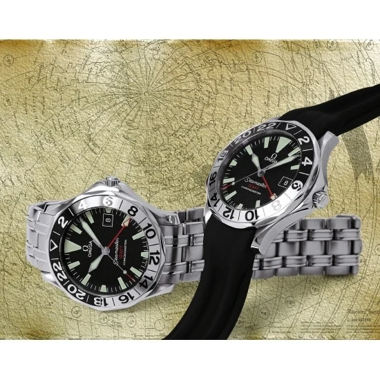 OMEGA GMT "50th Anniversary" 2534.50.00 41 mm kol saati