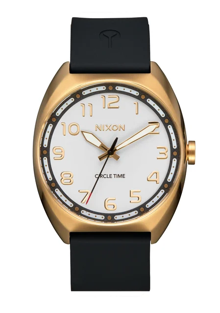 Nixon US Mullet - Light Gold / White A1365-1809-00 kol saati