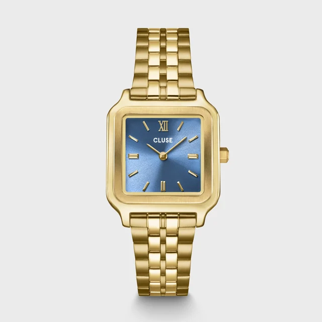 CLUSE Gracieuse Watch Steel, Kyanite Blue, Gold Colour CW11908 kol saati