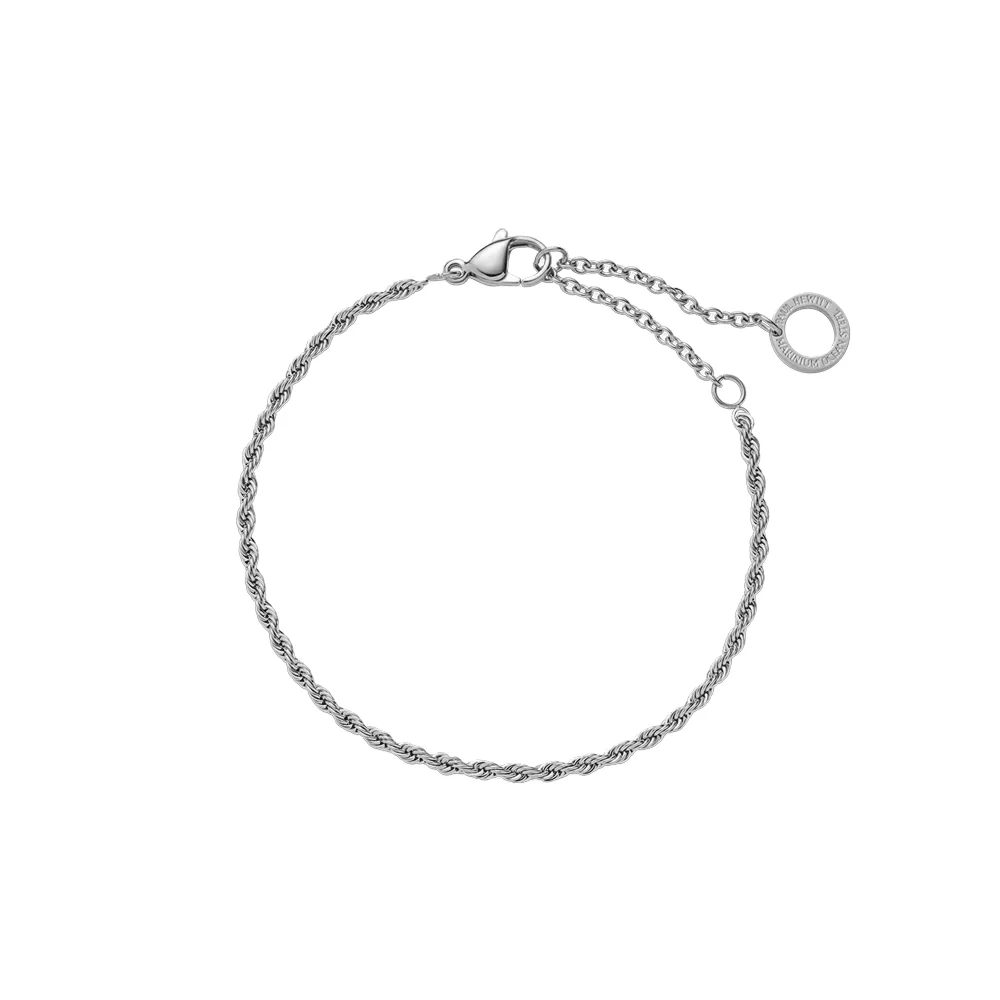 Default Rope Chain Armkette Silber PH-JE-0455 kol saati