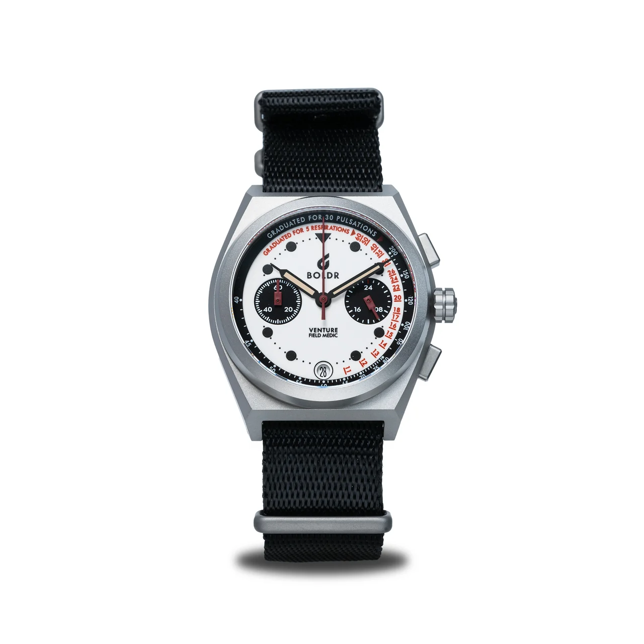 BOLDR Supply Co. Field Medic II VE-FM2-TI-20-44 38 mm kol saati