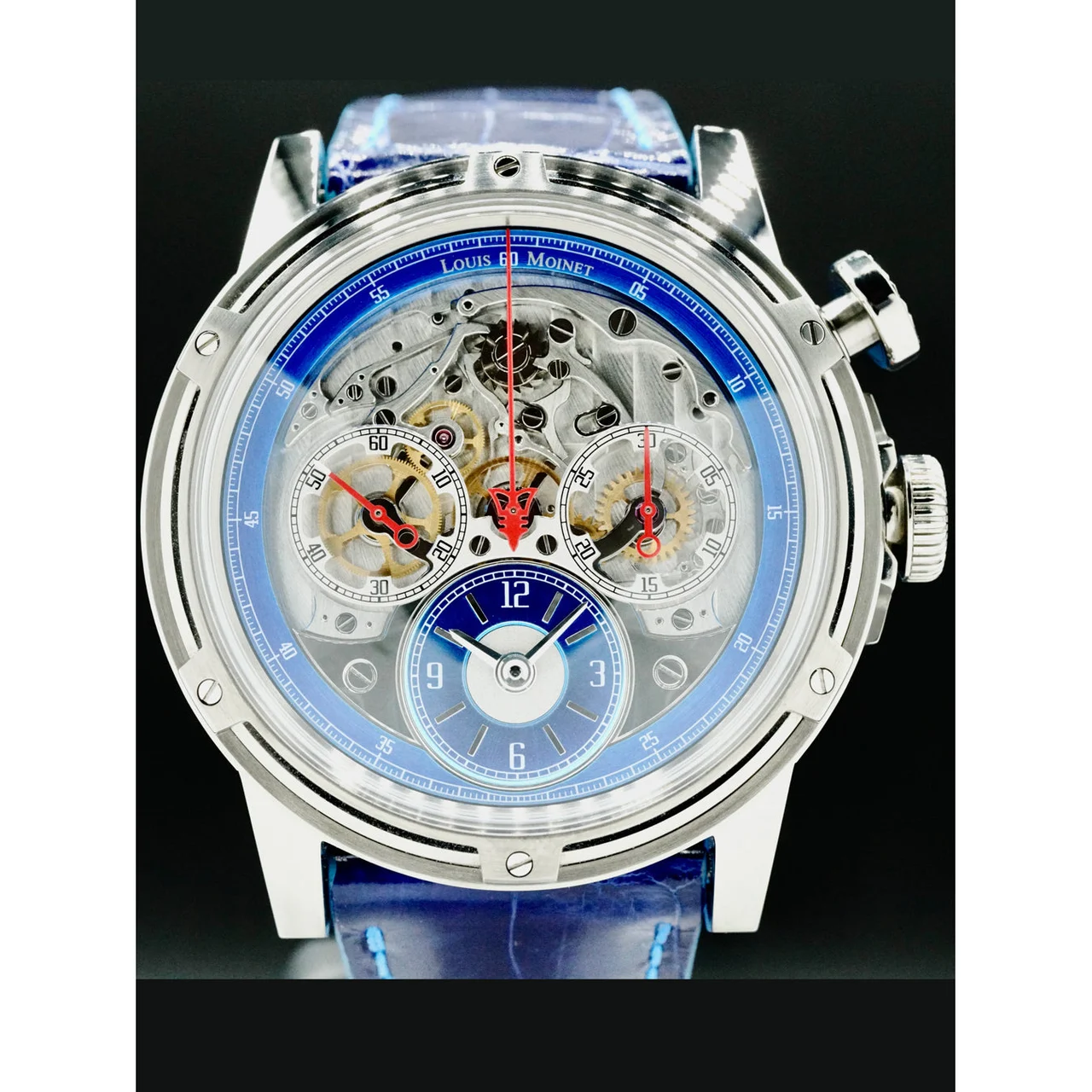 Louis Moinet Memoris Life Alaska LM-86.20.AL Limited edition 210000044874 46 mm kol saati