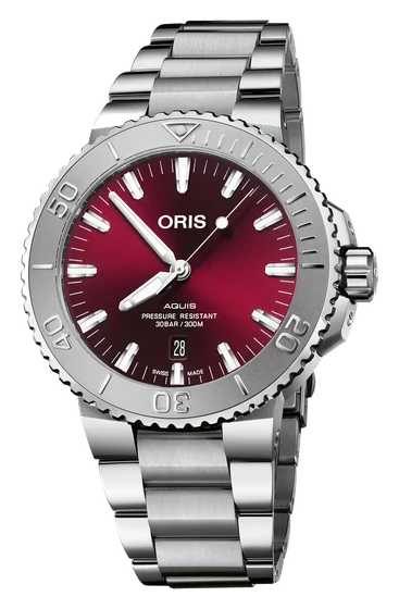 Oris Aquis Date Relief 01 733 7730 4158-07 8 24 05PEB kol saati
