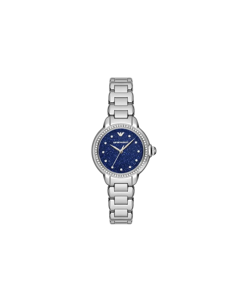 Emporio Armani Three-Hand Stainless Steel Watch AR11630 32 mm kol saati