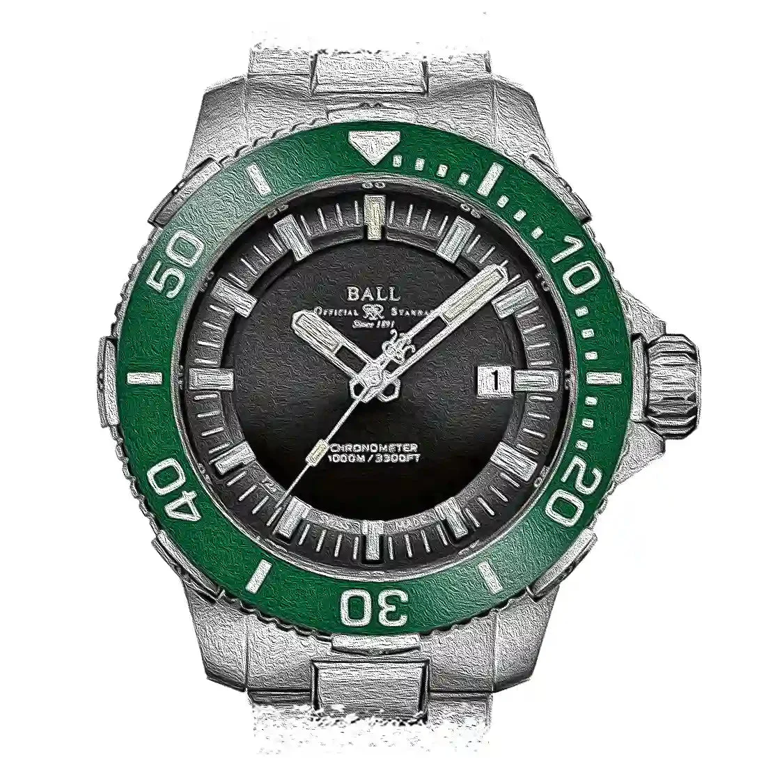 Ball Engineer Hydrocarbon 33597 42 mm kol saati