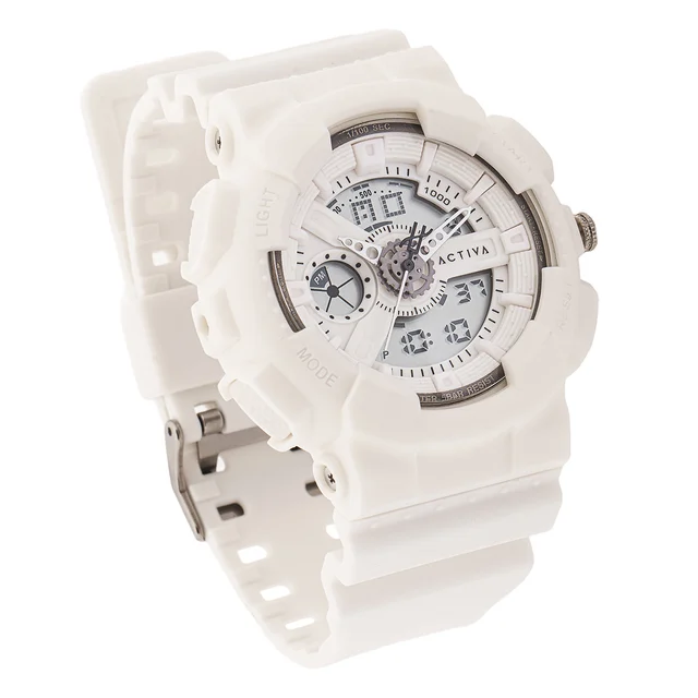 Invicta Activa Pixel X Digital Watch - 50mm. White (ACW498-009) kol saati