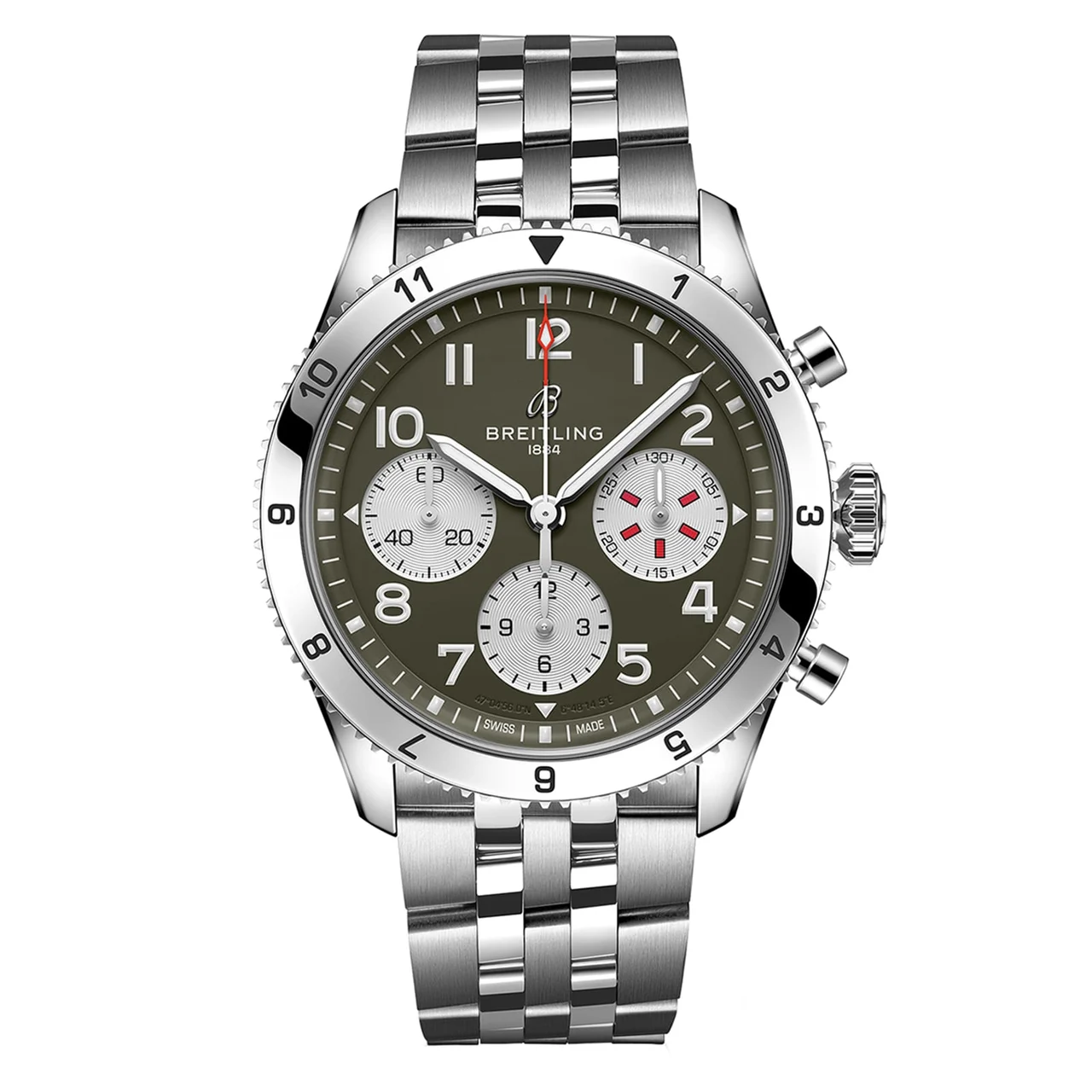 Breitling Classic Avi 17532229 42 mm kol saati