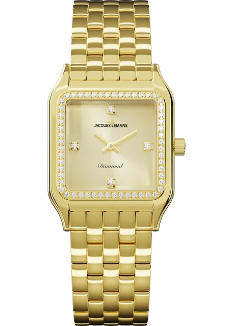 Jacques Lemans Diamond Watches D-15C kol saati
