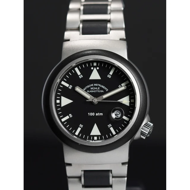 Muhle Glashutte Mühle Glashütte S.A.R. Rescue Timer M1-41-03-MB 210009N29184 kol saati