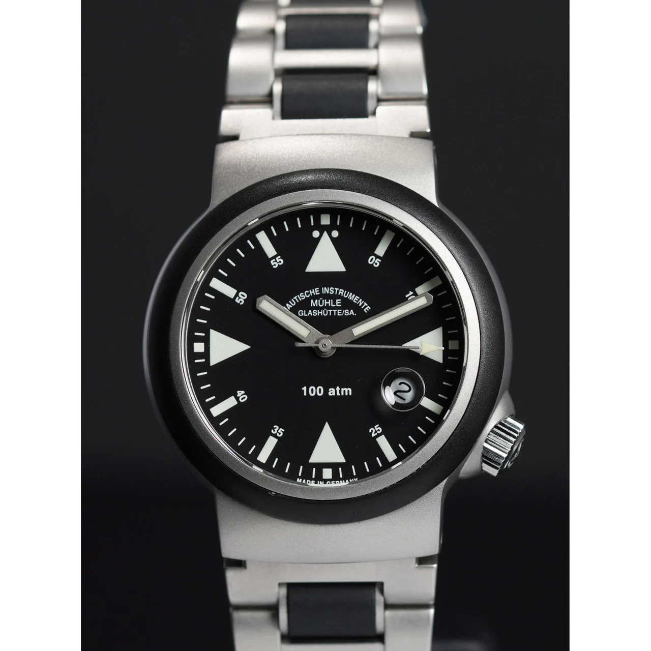 Muhle Glashutte Mühle Glashütte S.A.R. Rescue Timer M1-41-03-MB 210009N29184 42 mm kol saati