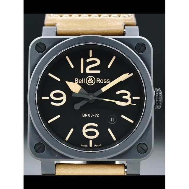 Bell & Ross Ceramic Heritage BR0392-HERITAGE-CE 210000027054 kol saati