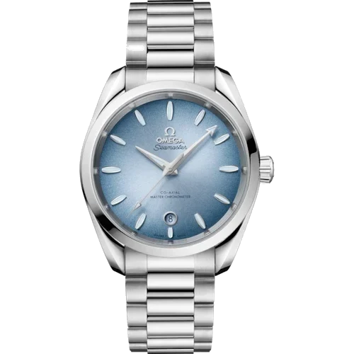 OMEGA Seamaster Aqua Terra 150M (Summer Blue) 220.10.38.20.03.004 38 mm kol saati