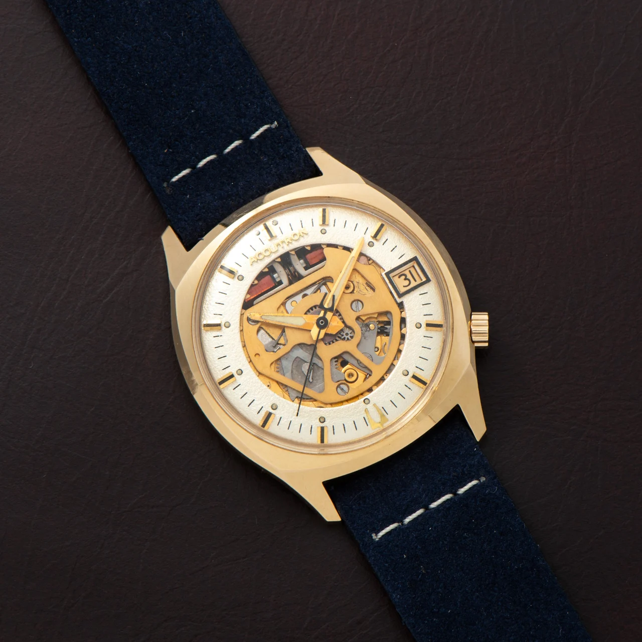 Bulova Accutron 40992358 35 mm kol saati